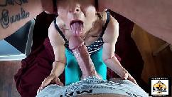 Sexy milf marie multiple cumshots in her mouth